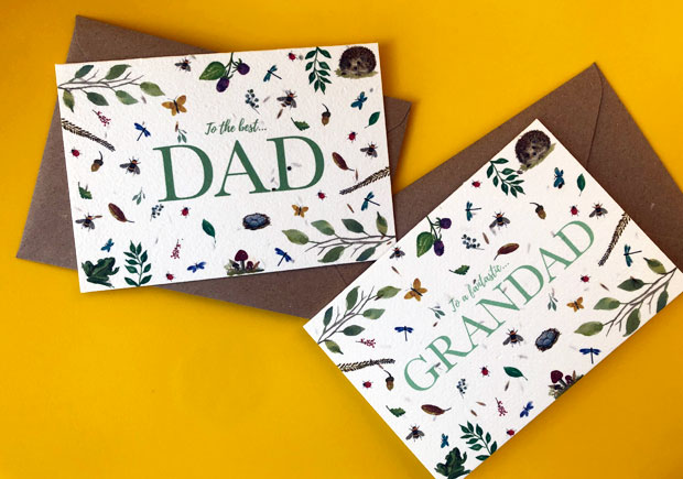 Plantable Father's Day Cards