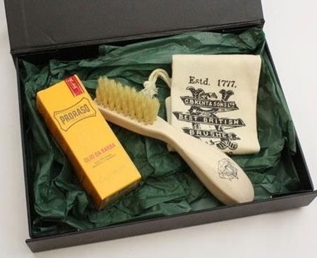 Beard Brush and Oil Gift Set