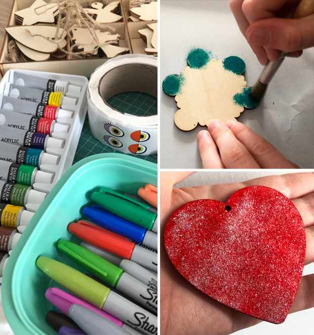 A Fun Christmas Craft Activity + Craft Supply Giveaway!
