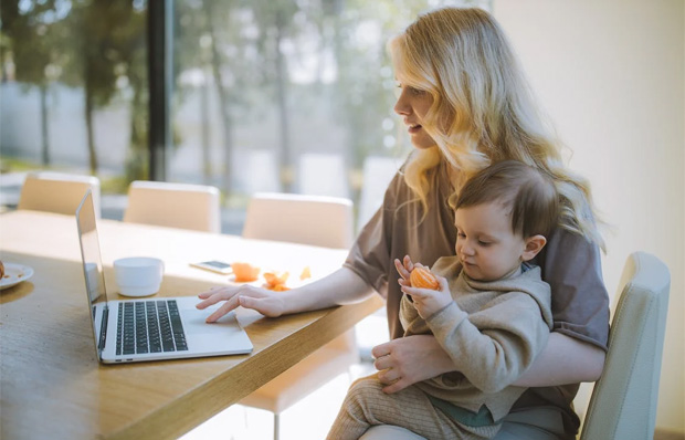 Working Mother and the Precious Time with her Child