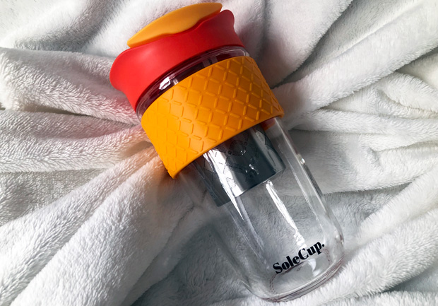 The SoleCup - Reusable Coffee Cup - Glass Travel Mug