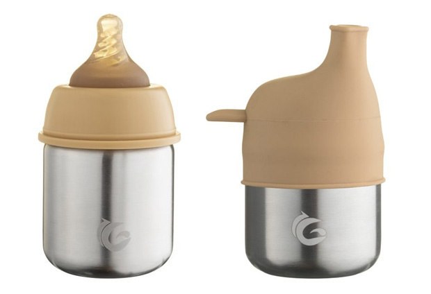 One Green Bottle Stainless Steel Baby Bottle Review - Adaptable from Baby to Toddler A Mum Reviews