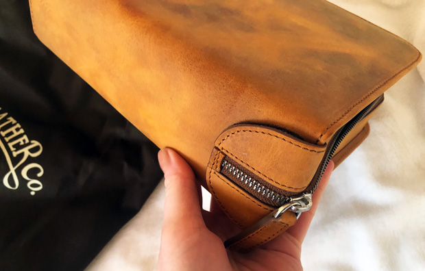 100% Handmade Student Leather Pencil Case - Galen Leather