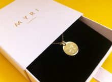 Mother’s Day Gift Idea: Personalised Gold Birth Flower Necklace from MYRI London