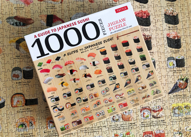 A Guide to Japanese Sushi 1000-Piece Jigsaw Puzzle