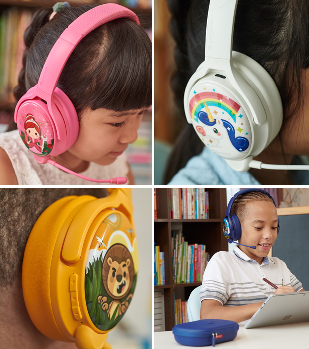 BuddyPhones Cosmos+ Active Noise Cancelling Bluetooth Headphones for Kids Review