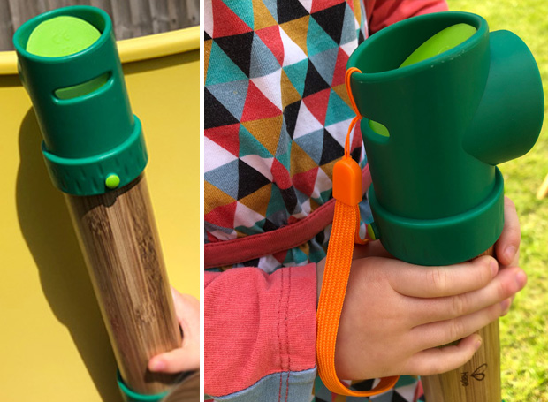 Explore the Outdoors with Hape Bamboo Hide & Seek Periscope - A