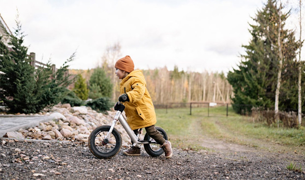 3 year discount old riding bike