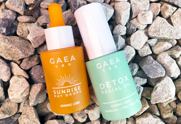 Gaea Sunrise Day Drops CBD Oil & Gaea Detox Facial Oil Review