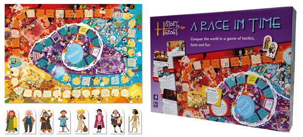 History Heroes A Race In Time Board Game A Mum Reviews