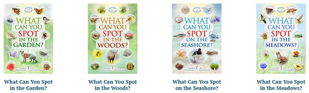 Children's Books Review: Nature Spotters Guides from Fine Feather Press