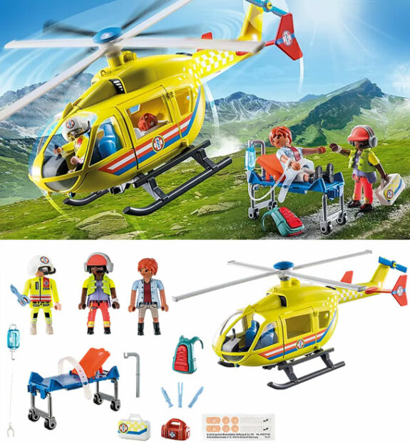 Playmobil Rescue Range Review - Medical Helicopter & Ambulance A Mum Reviews