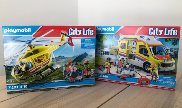 Playmobil Rescue Range Review - Medical Helicopter & Ambulance A Mum Reviews
