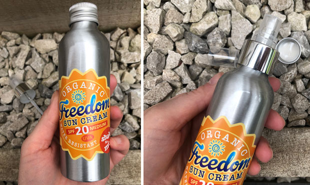 Freedom Natural Mineral Sun Cream SPF 20 Review A Mum Reviews
