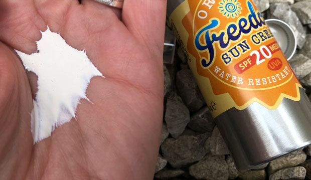 Freedom Natural Mineral Sun Cream SPF 20 Review A Mum Reviews