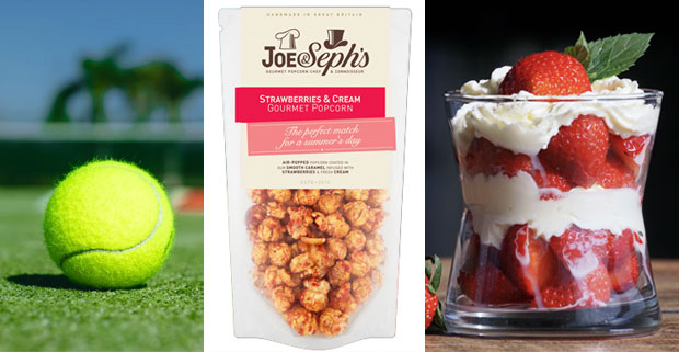 Strawberries & Cream Popcorn for Wimbledon and Beyond 