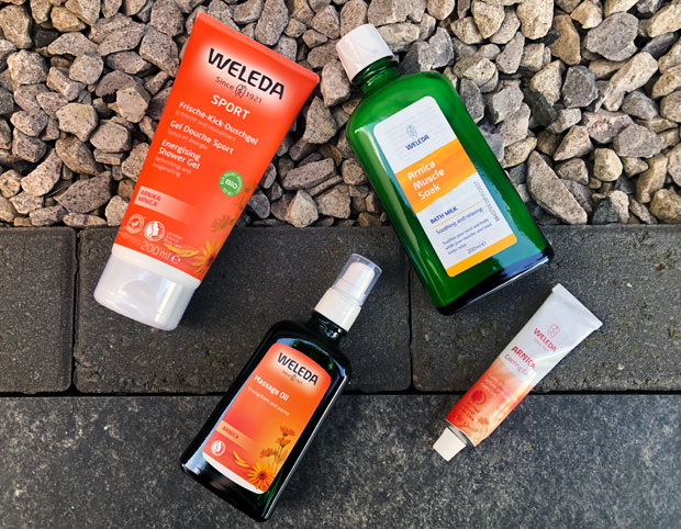 Weleda Arnica Product Range for Muscle Recovery