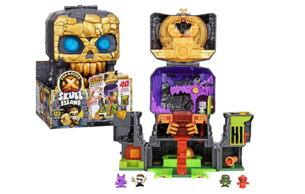 Treasure X Lost Lands Skull Island Golden Treasure Temple Mega Playset