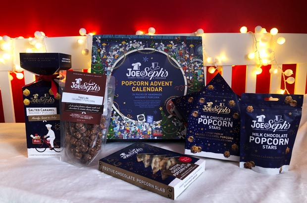 Christmas Gourmet Popcorn Treats from Joe & Seph's