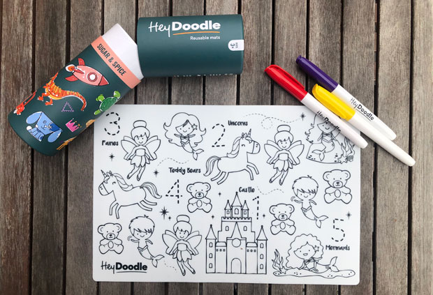 HeyDoodle Reusable Silicone Activity Mats