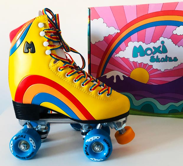 Moxi Rainbow Quad Roller Skates Review - How to Choose Roller Skates