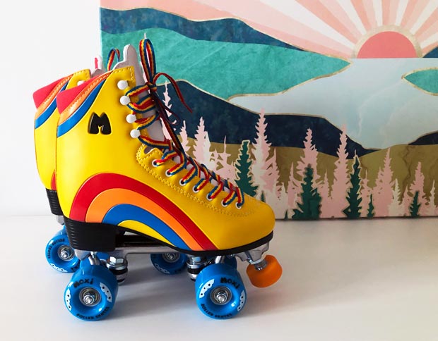 Moxi Rainbow Quad Roller Skates Review - How to Choose Roller Skates