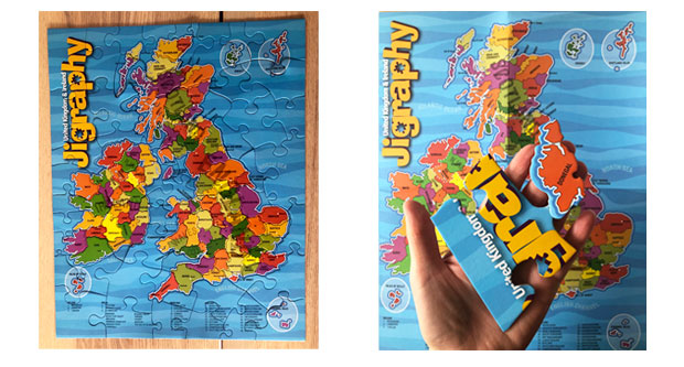 The Happy Puzzle Company Jigraphy United Kingdom & Ireland