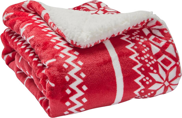A Christmas Themed Dog Blanket