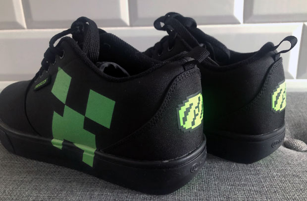 Heelys x Minecraft Pro 20 Review + What are Heelys and How do They Work?