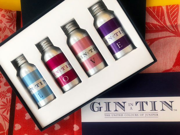 Valentine’s Day Gin from Gin In A Tin