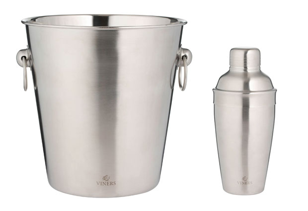 Viners Champagne Bucket and Cocktail Shaker