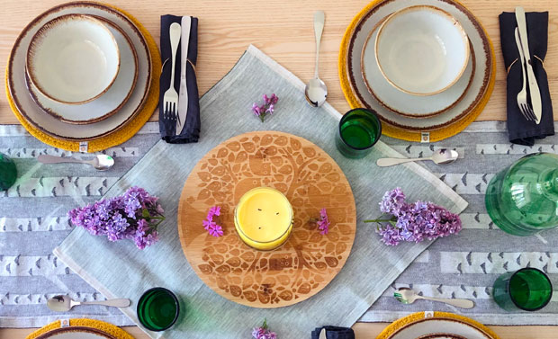 Simple & Pretty Nature Inspired Spring Table Setting Ideas