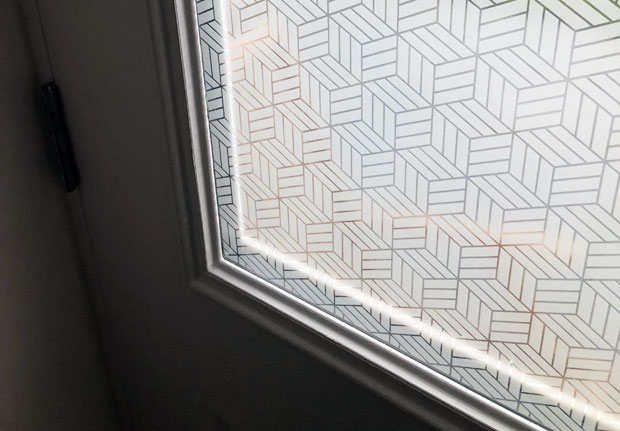 Lustalux martha patterned window film