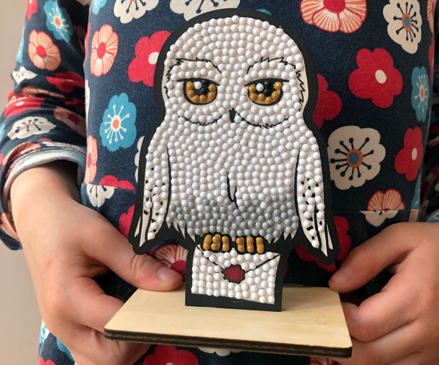 Hedwig Owl Harry Potter Crystal Art Painting 
