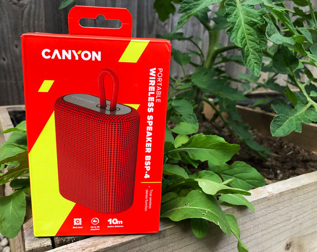 You'll Love this Stylish Portable Wireless Speaker - Canyon BSP-4 Review