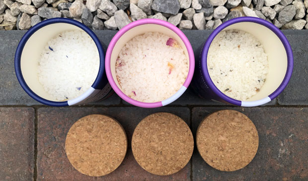 The New Premium Natural Bath Salt Range from Ben & Anna