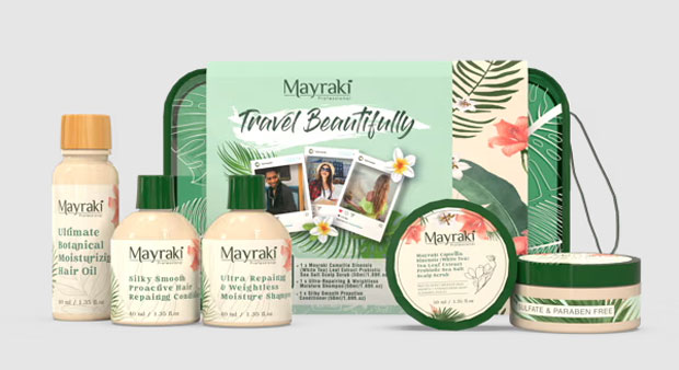 Mayraki Hair Glowing Travel Kit 5-in-1