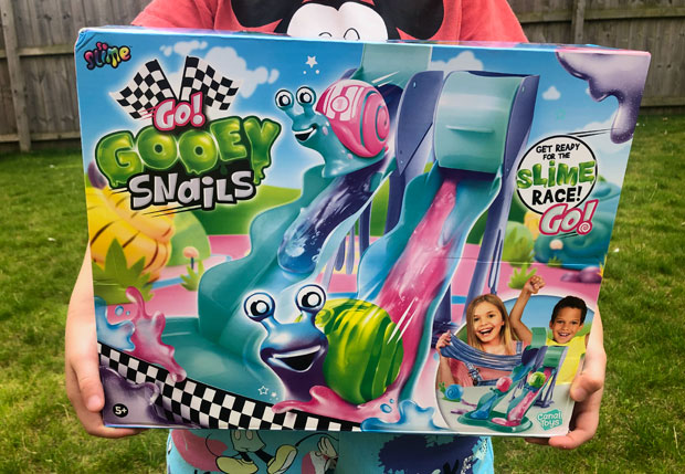 New So Slime Go Gooey Snails Slime Race Set Review