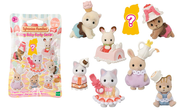 Sylvanian Families Baking Baby Party Series