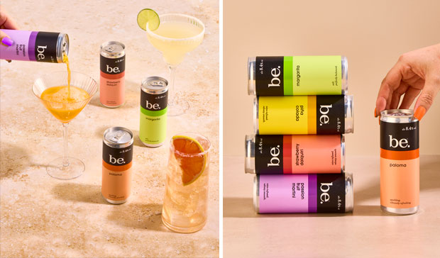 Introducing be. Premium Cocktails for the Ultimate Me Time