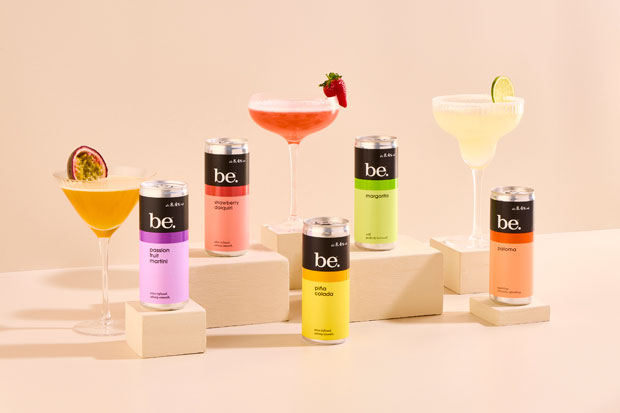 Introducing be. Premium Cocktails for the Ultimate Me Time