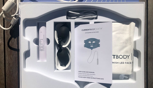 New CurrentBody Anti-Blemish LED Light Therapy Face Mask Review A Mum Reviews