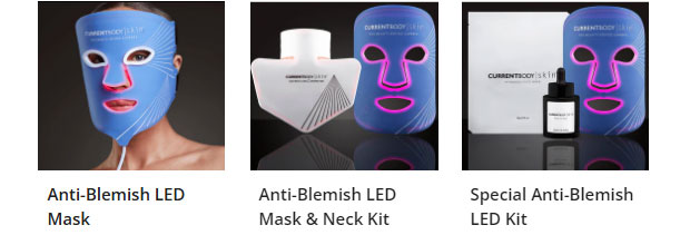 New CurrentBody Anti-Blemish LED Light Therapy Face Mask Review