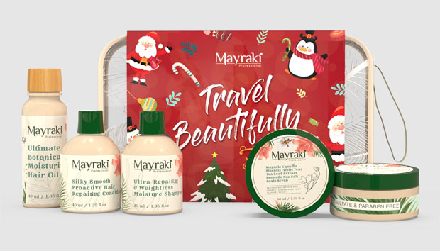 Mayraki Hair Glowing Travel Kit 5-in-1