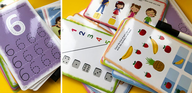 Clever Book Publishing Educational Activity Cards for Kids