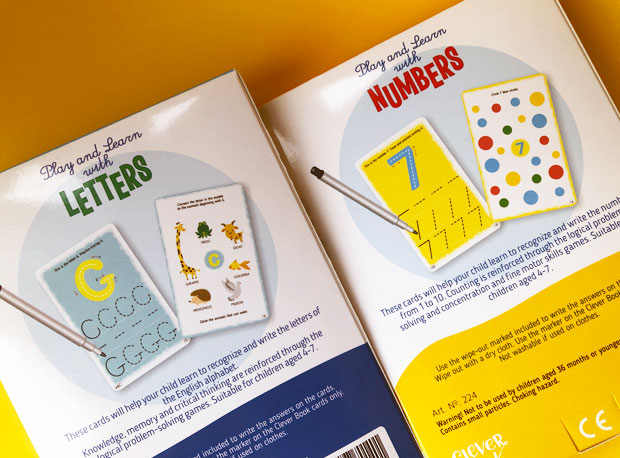 Clever Book Publishing Educational Activity Cards for Kids Review