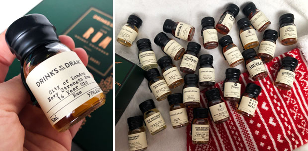 Drinks by the Dram Rum Advent Calendar from Master of Malt A Mum Reviews