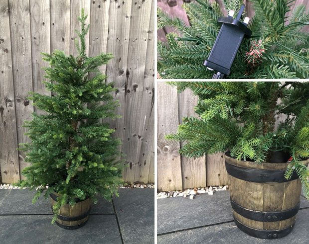 New Fantastic Potted Christmas Tree from We R Christmas