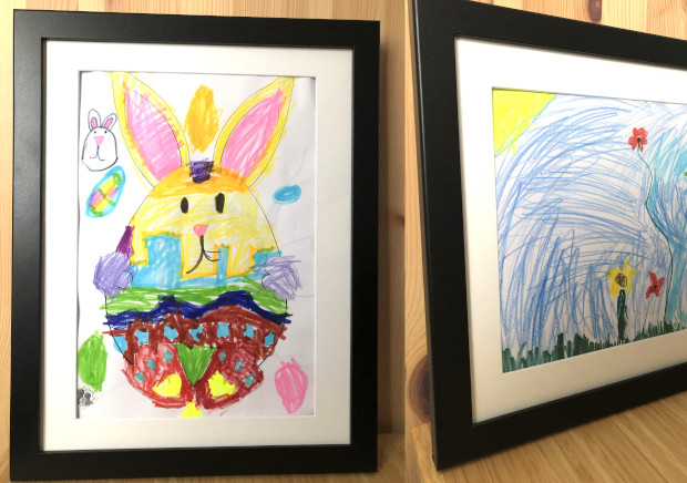 My Little Davinci Review - Displaying Your Child's Artwork Made Easy