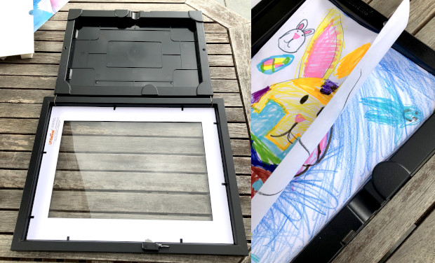 My Little Davinci Review - Displaying Your Child's Artwork Made Easy